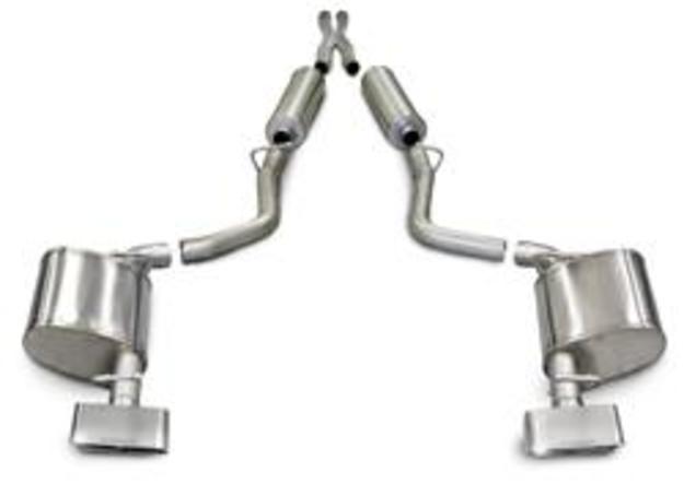 Corsa Xtreme Exhaust System 15-16 Dodge Challenger 5.7L - Click Image to Close